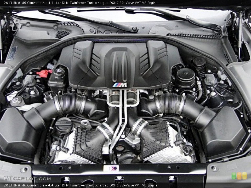 4.4 Liter DI M TwinPower Turbocharged DOHC 32-Valve VVT V8 Engine for the 2013 BMW M6 #98172297