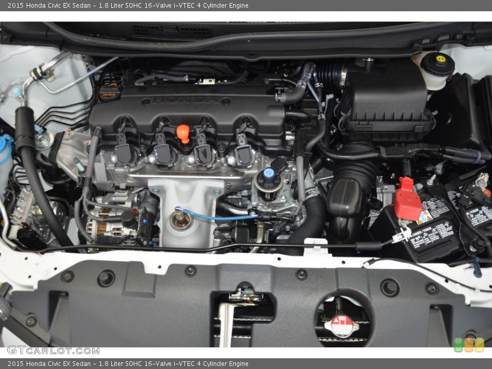 1.8 Liter SOHC 16-Valve i-VTEC 4 Cylinder Engine for the 2015 Honda Civic #98185266