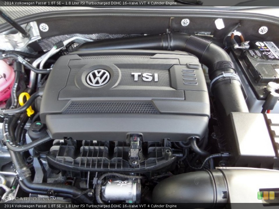 1.8 Liter FSI Turbocharged DOHC 16-Valve VVT 4 Cylinder Engine for the 2014 Volkswagen Passat #98188731