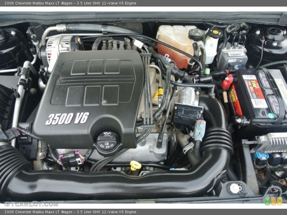 3.5 Liter OHV 12-Valve V6 Engine for the 2006 Chevrolet Malibu #98211678