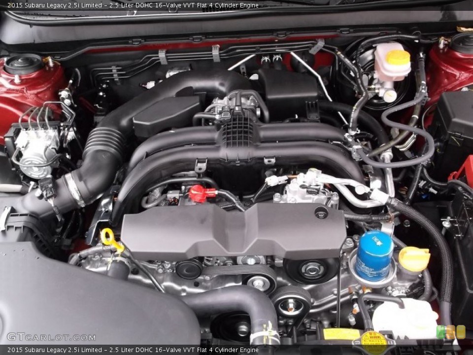2.5 Liter DOHC 16-Valve VVT Flat 4 Cylinder Engine for the 2015 Subaru Legacy #98219816