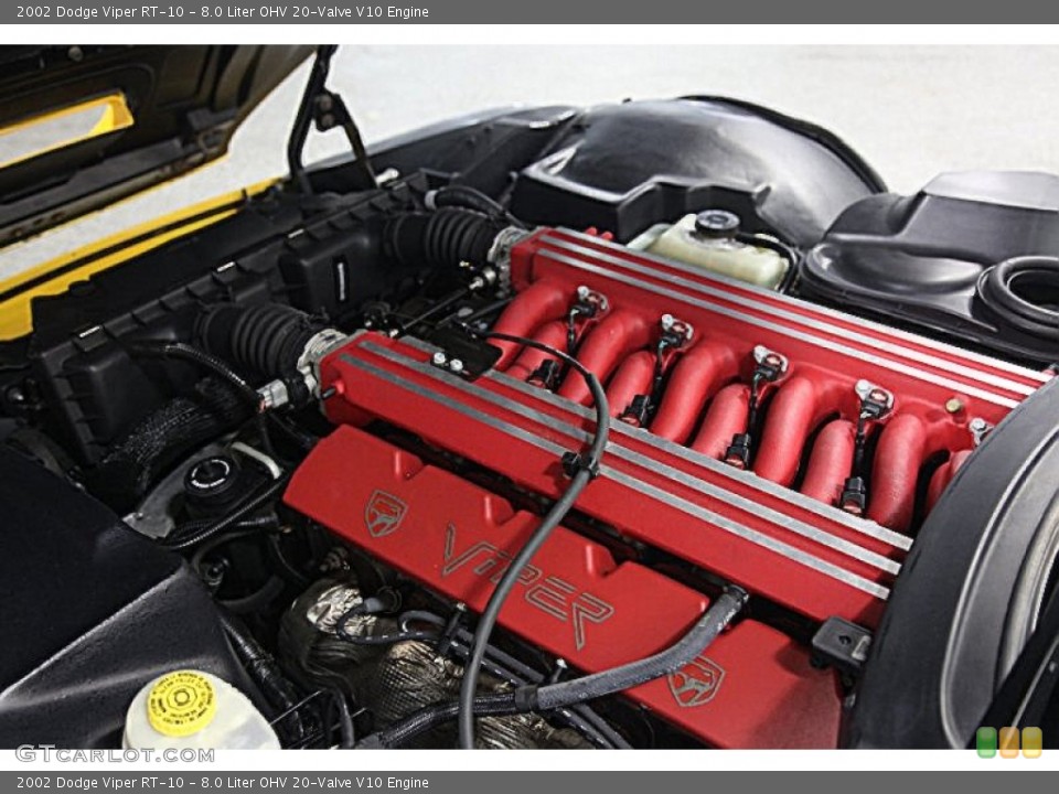 8.0 Liter OHV 20-Valve V10 Engine for the 2002 Dodge Viper #98228582