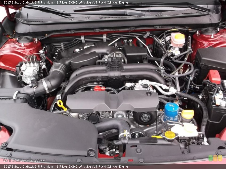 2.5 Liter DOHC 16-Valve VVT Flat 4 Cylinder Engine for the 2015 Subaru Outback #98244437