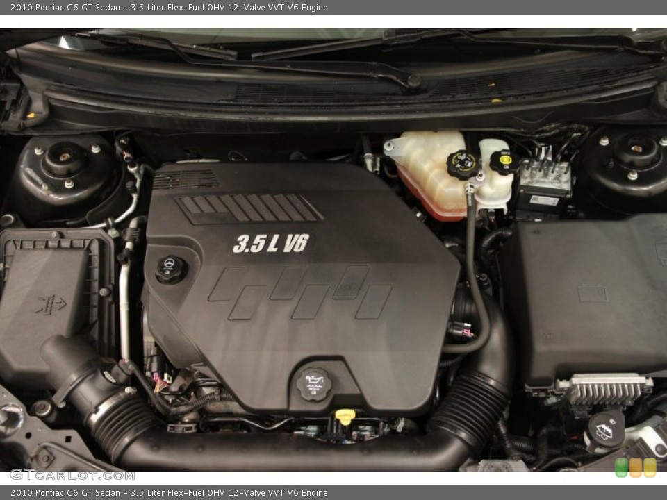 3.5 Liter Flex-Fuel OHV 12-Valve VVT V6 2010 Pontiac G6 Engine