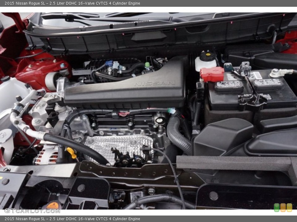 2.5 Liter DOHC 16-Valve CVTCS 4 Cylinder Engine for the 2015 Nissan Rogue #98254043