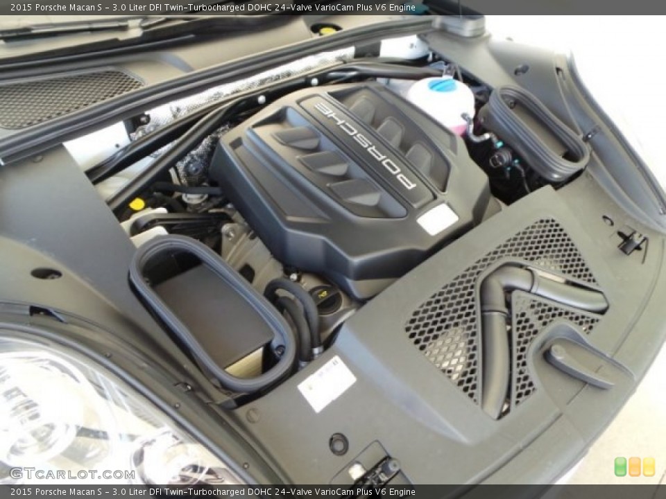 3.0 Liter DFI Twin-Turbocharged DOHC 24-Valve VarioCam Plus V6 Engine for the 2015 Porsche Macan #98261861