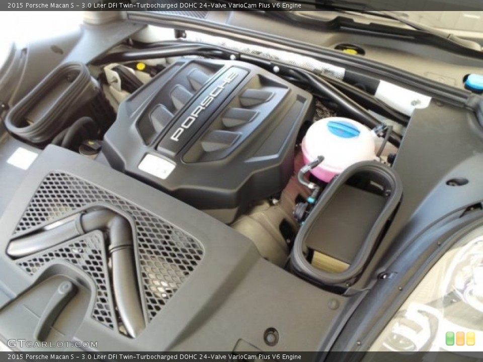 3.0 Liter DFI Twin-Turbocharged DOHC 24-Valve VarioCam Plus V6 Engine for the 2015 Porsche Macan #98261882