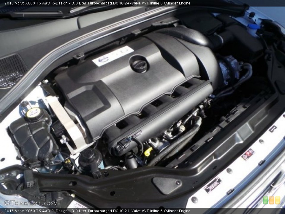 3.0 Liter Turbocharged DOHC 24-Valve VVT Inline 6 Cylinder Engine for the 2015 Volvo XC60 #98264279