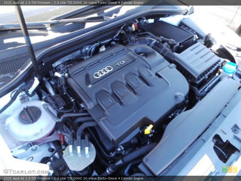 2.0 Liter TDI DOHC 16-Valve Turbo-Diesel 4 Cylinder Engine for the 2015 Audi A3 #98266331