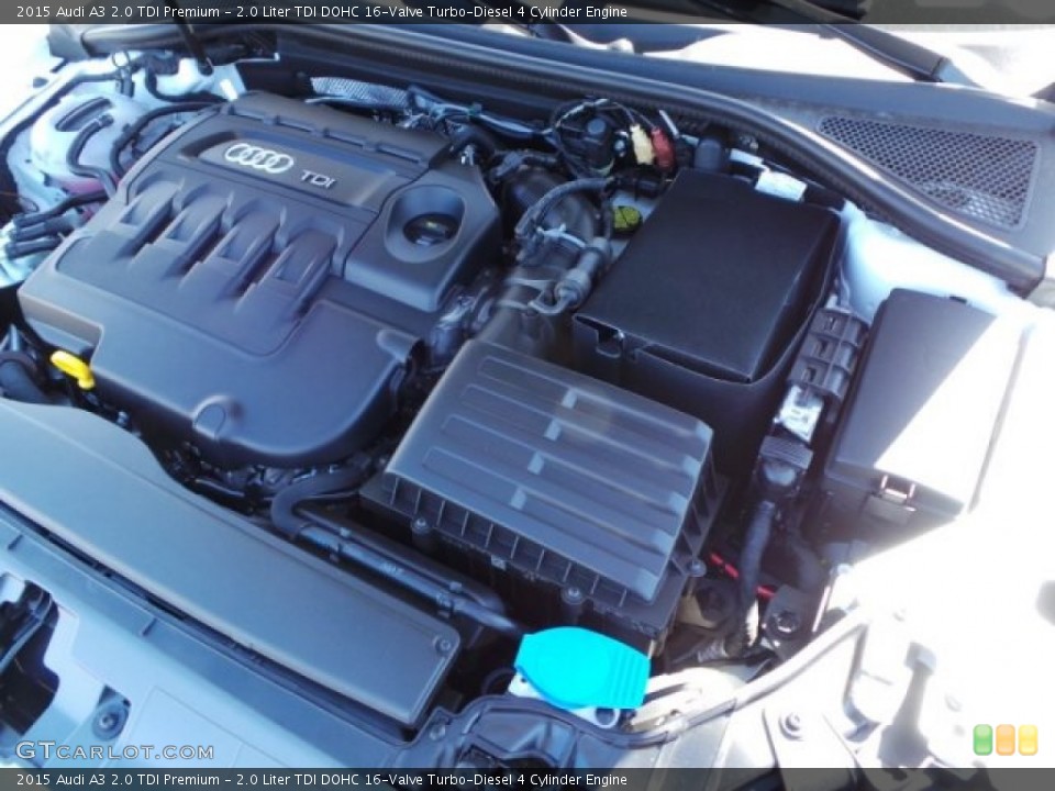 2.0 Liter TDI DOHC 16-Valve Turbo-Diesel 4 Cylinder Engine for the 2015 Audi A3 #98266355
