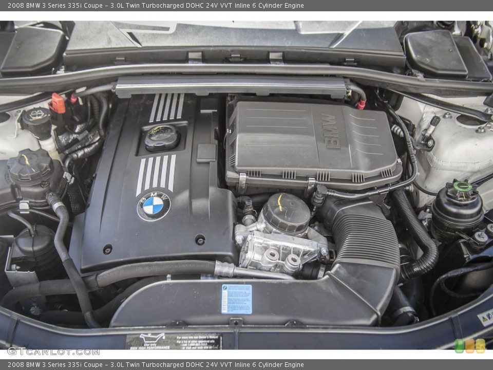 3.0L Twin Turbocharged DOHC 24V VVT Inline 6 Cylinder Engine for the 2008 BMW 3 Series #98290963