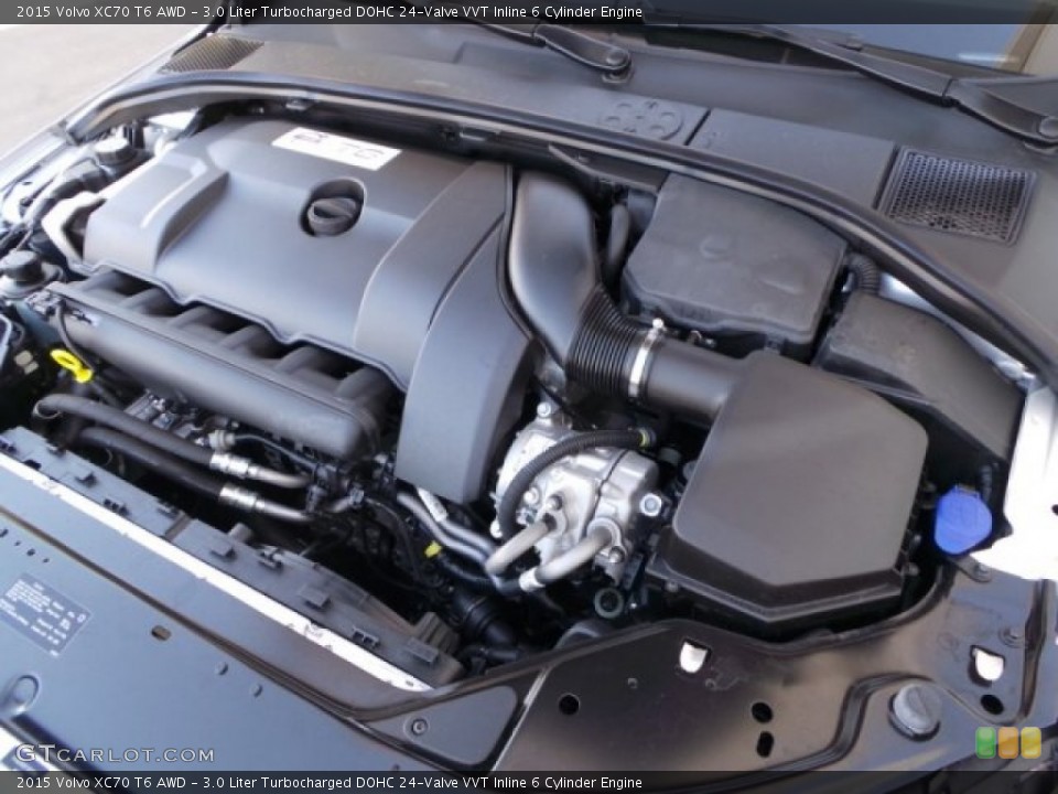 3.0 Liter Turbocharged DOHC 24-Valve VVT Inline 6 Cylinder Engine for the 2015 Volvo XC70 #98314696