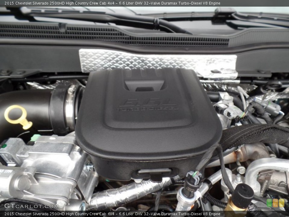 6.6 Liter OHV 32-Valve Duramax Turbo-Diesel V8 Engine for the 2015 Chevrolet Silverado 2500HD #98319541