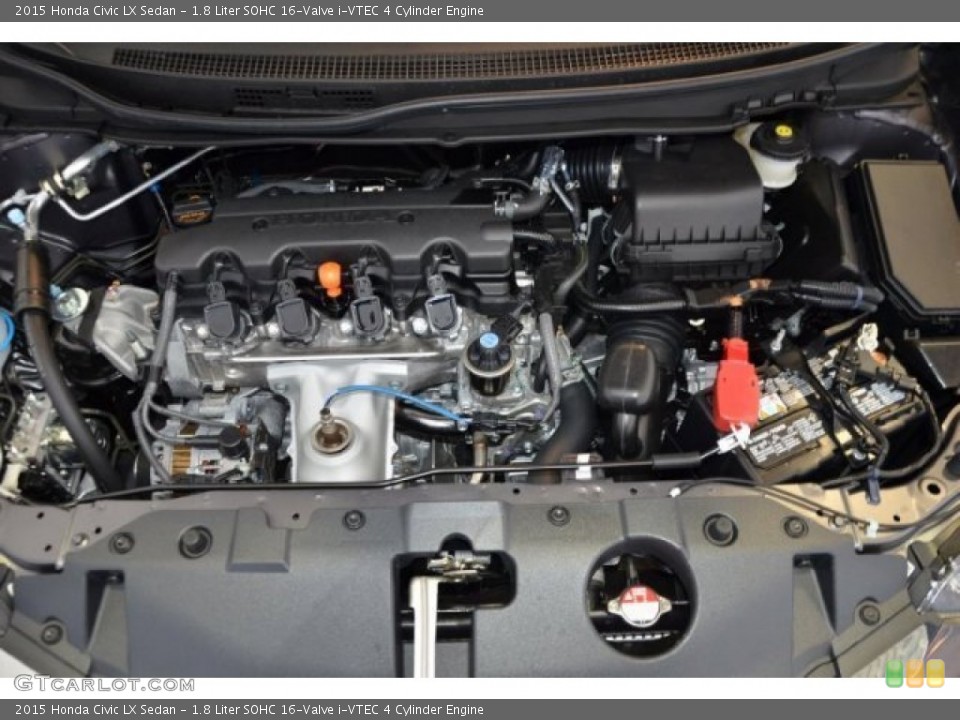 1.8 Liter SOHC 16-Valve i-VTEC 4 Cylinder Engine for the 2015 Honda Civic #98326356