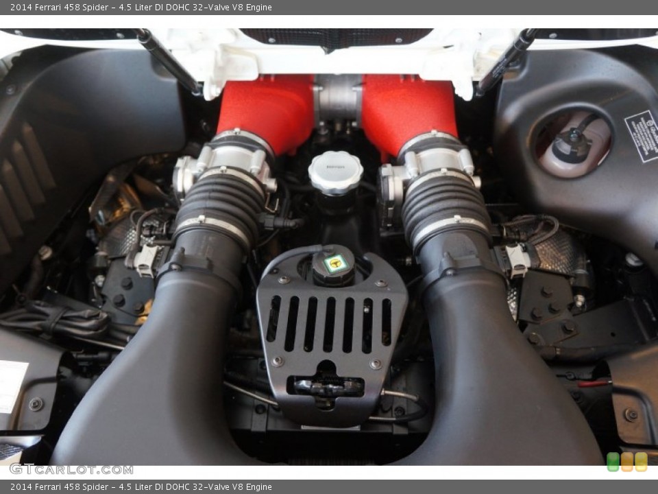 4.5 Liter DI DOHC 32-Valve V8 Engine for the 2014 Ferrari 458 #98335009
