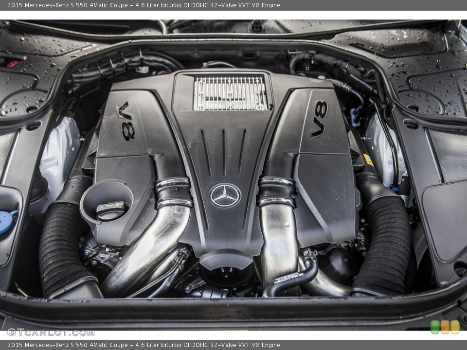 4.6 Liter biturbo DI DOHC 32-Valve VVT V8 Engine for the 2015 Mercedes-Benz S #98345844