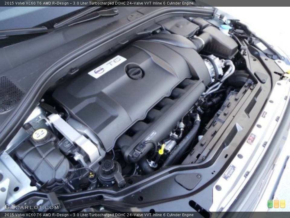 3.0 Liter Turbocharged DOHC 24-Valve VVT Inline 6 Cylinder Engine for the 2015 Volvo XC60 #98367996