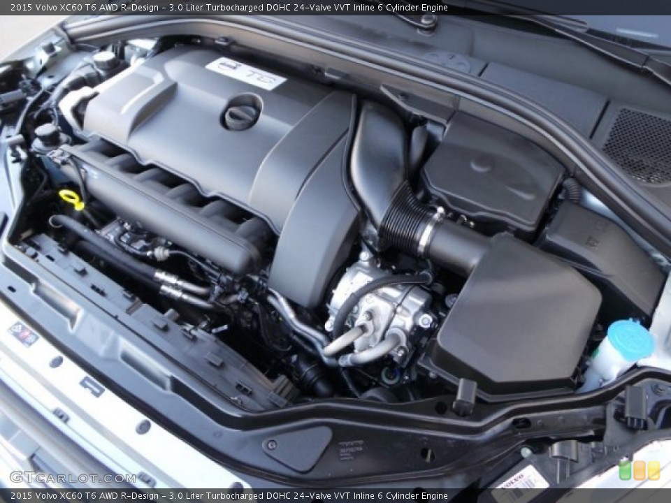 3.0 Liter Turbocharged DOHC 24-Valve VVT Inline 6 Cylinder Engine for the 2015 Volvo XC60 #98368017