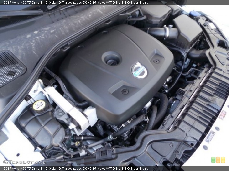 2.0 Liter DI Turbocharged DOHC 16-Valve VVT Drive-E 4 Cylinder Engine for the 2015 Volvo V60 #98369241