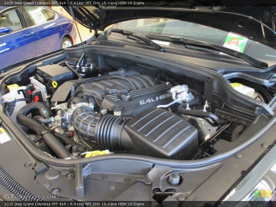 6.4 Liter SRT OHV 16-Valve HEMI V8 Engine for the 2015 Jeep Grand Cherokee #98369846