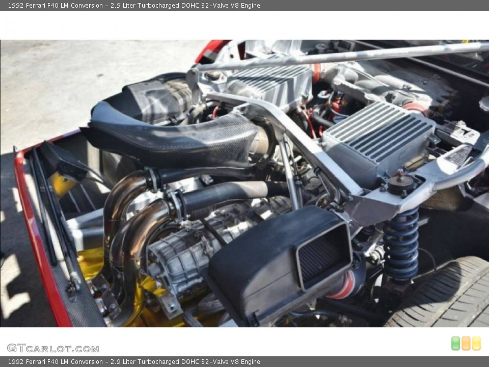 2.9 Liter Turbocharged DOHC 32-Valve V8 Engine for the 1992 Ferrari F40 #98387905