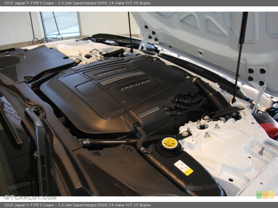 3.0 Liter Supercharged DOHC 24-Valve VVT V6 Engine for the 2015 Jaguar F-TYPE #98391616