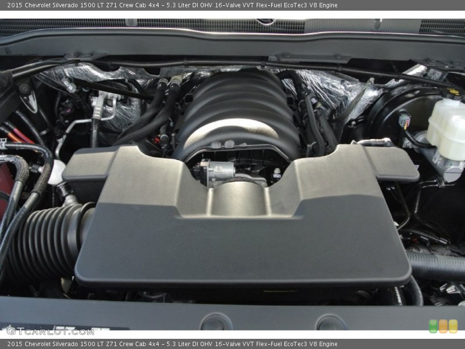 5.3 Liter DI OHV 16-Valve VVT Flex-Fuel EcoTec3 V8 Engine for the 2015 Chevrolet Silverado 1500 #98404456