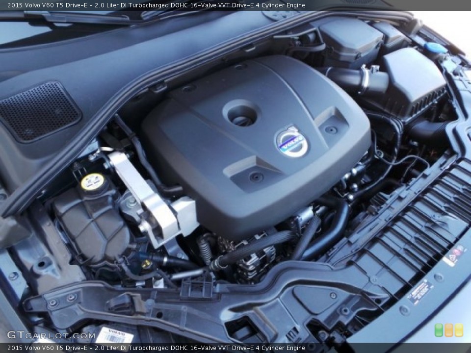 2.0 Liter DI Turbocharged DOHC 16-Valve VVT Drive-E 4 Cylinder Engine for the 2015 Volvo V60 #98466351