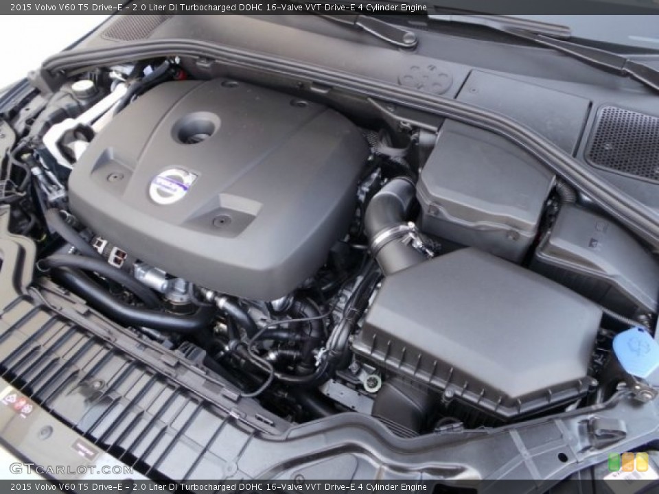 2.0 Liter DI Turbocharged DOHC 16-Valve VVT Drive-E 4 Cylinder Engine for the 2015 Volvo V60 #98466372