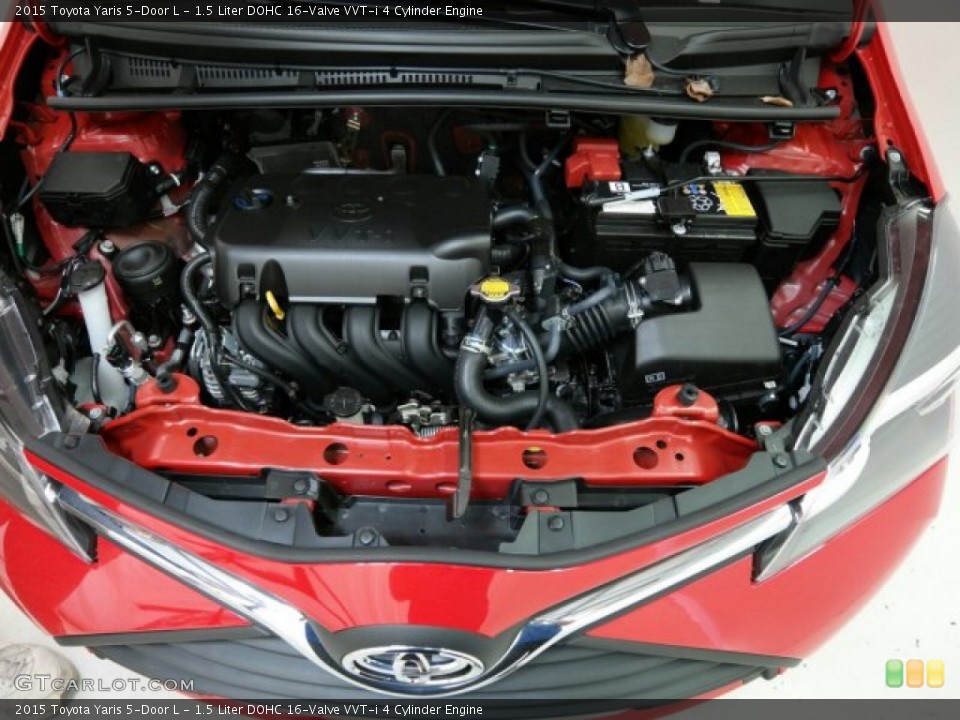 1.5 Liter DOHC 16-Valve VVT-i 4 Cylinder Engine for the 2015 Toyota Yaris #98467056