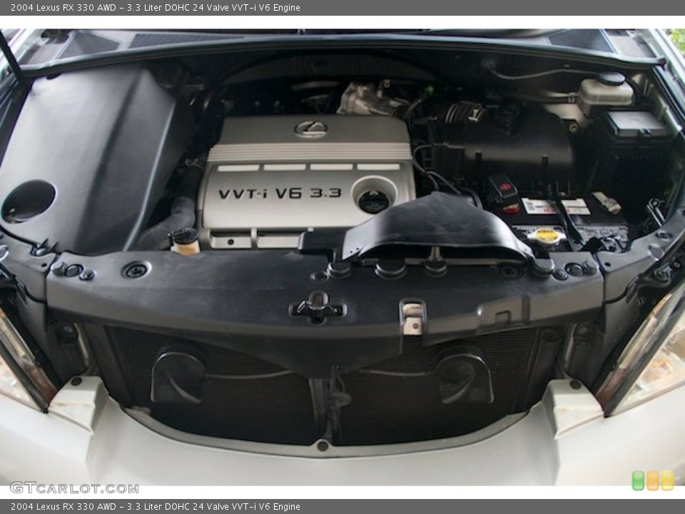 3.3 Liter DOHC 24 Valve VVT-i V6 Engine for the 2004 Lexus RX #98494479