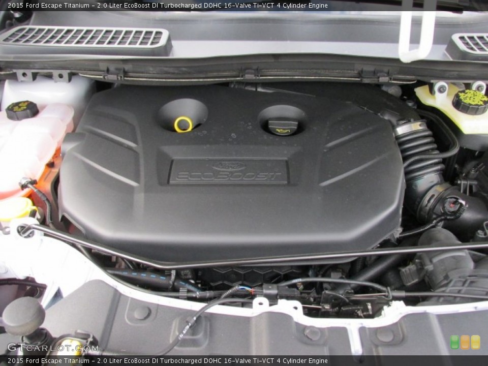 2.0 Liter EcoBoost DI Turbocharged DOHC 16-Valve Ti-VCT 4 Cylinder Engine for the 2015 Ford Escape #98499969
