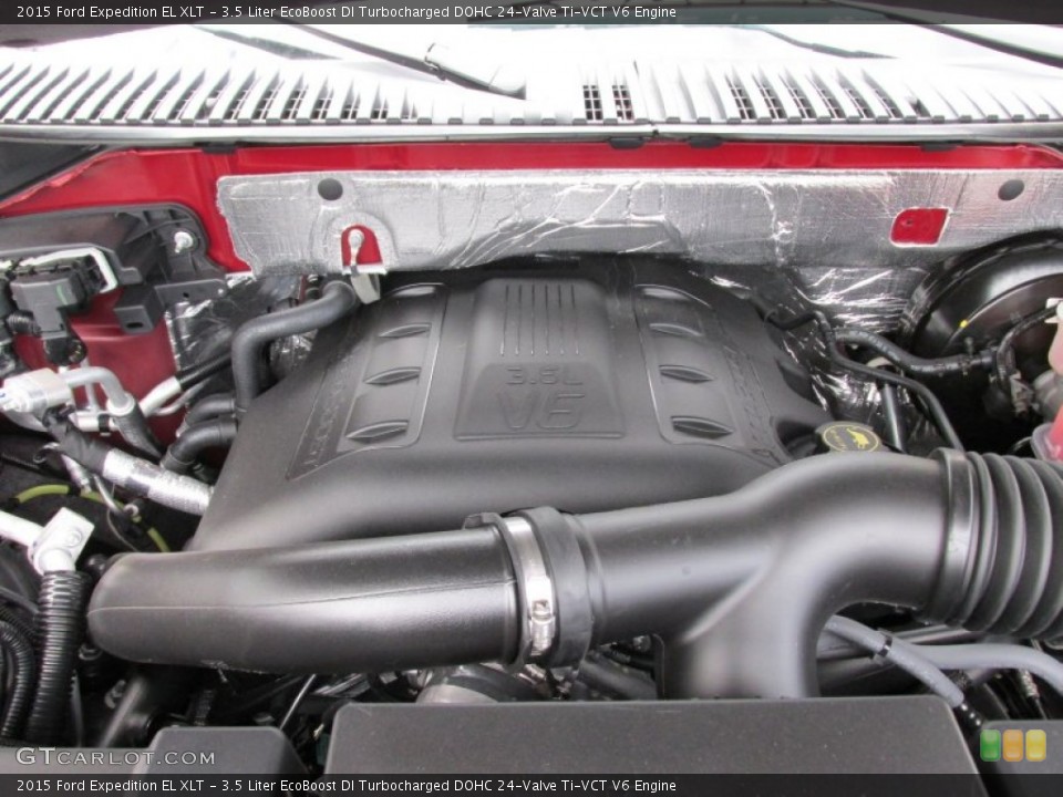 3.5 Liter EcoBoost DI Turbocharged DOHC 24-Valve Ti-VCT V6 Engine for the 2015 Ford Expedition #98500620