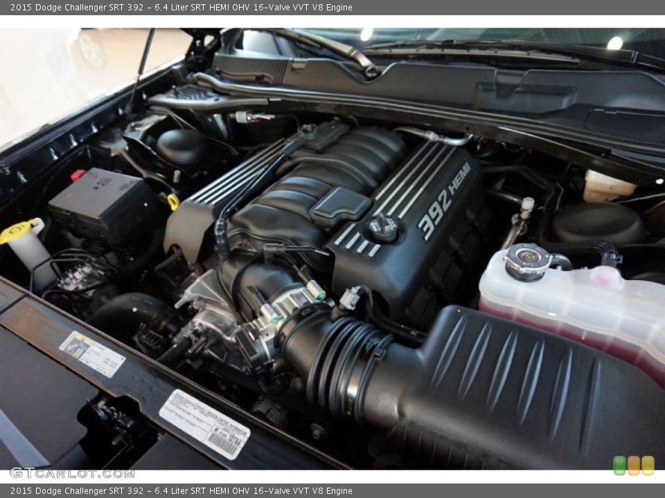6.4 Liter SRT HEMI OHV 16-Valve VVT V8 Engine for the 2015 Dodge Challenger #98584653