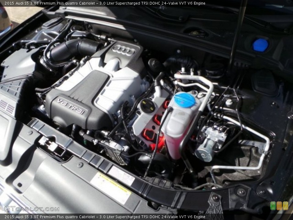3.0 Liter Supercharged TFSI DOHC 24-Valve VVT V6 Engine for the 2015 Audi S5 #98603351