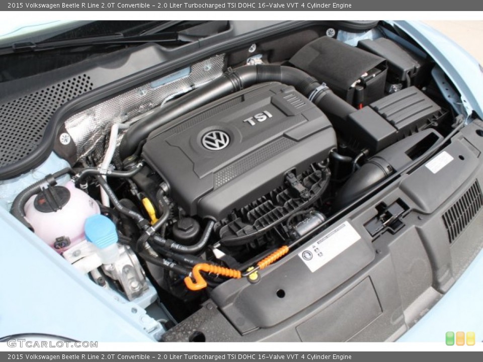 2.0 Liter Turbocharged TSI DOHC 16-Valve VVT 4 Cylinder Engine for the 2015 Volkswagen Beetle #98627082