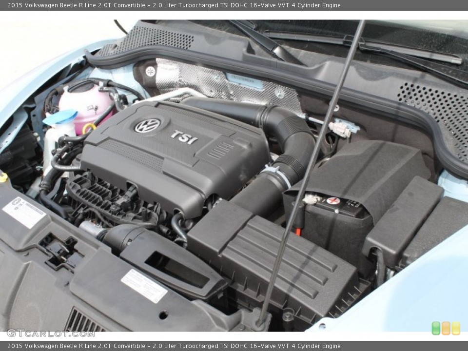 2.0 Liter Turbocharged TSI DOHC 16-Valve VVT 4 Cylinder Engine for the 2015 Volkswagen Beetle #98627094