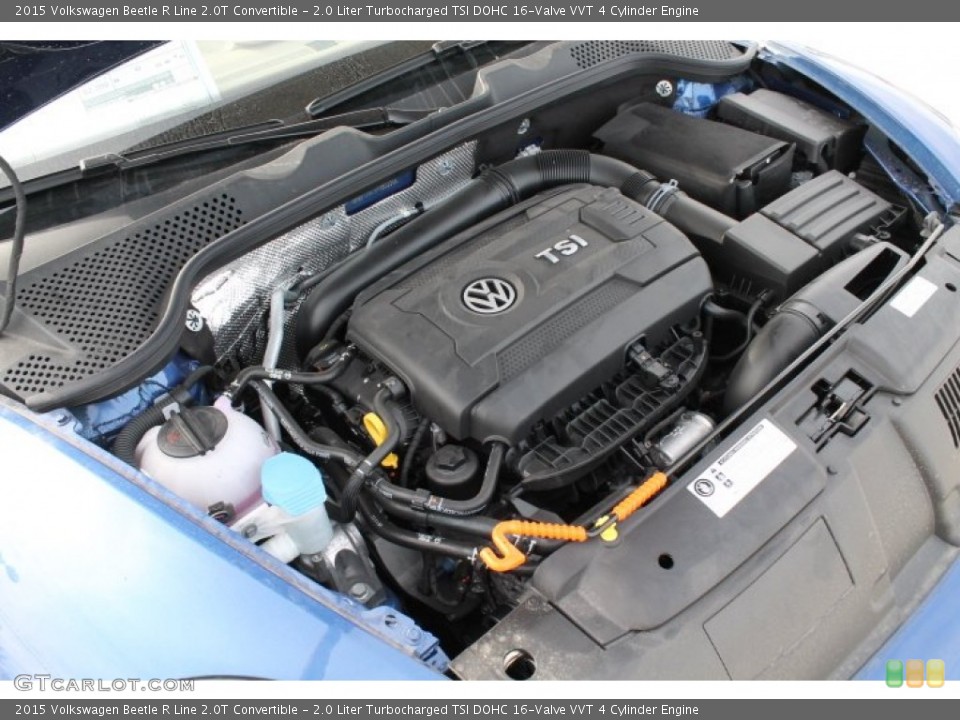 2.0 Liter Turbocharged TSI DOHC 16-Valve VVT 4 Cylinder Engine for the 2015 Volkswagen Beetle #98627592
