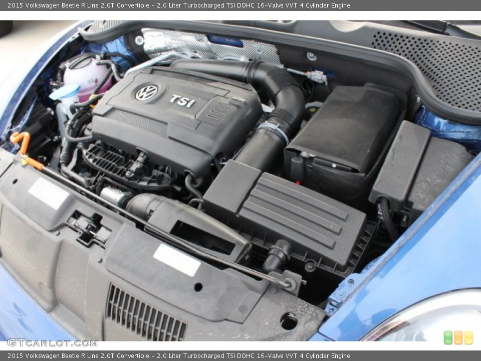2.0 Liter Turbocharged TSI DOHC 16-Valve VVT 4 Cylinder Engine for the 2015 Volkswagen Beetle #98627610