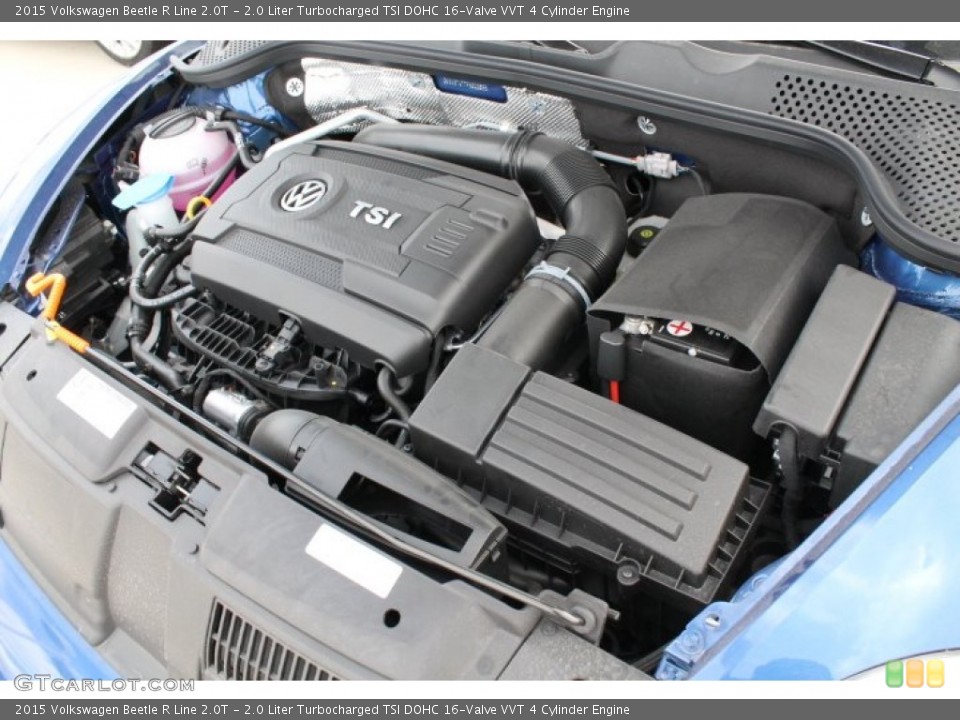 2.0 Liter Turbocharged TSI DOHC 16-Valve VVT 4 Cylinder Engine for the 2015 Volkswagen Beetle #98630555