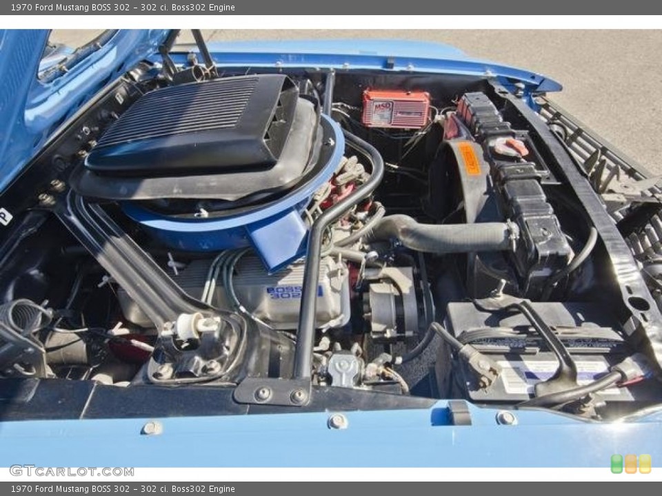 302 ci. Boss302 Engine for the 1970 Ford Mustang #98638301