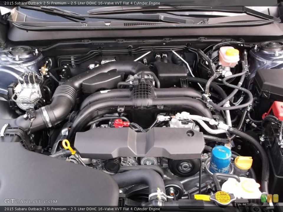 2.5 Liter DOHC 16-Valve VVT Flat 4 Cylinder Engine for the 2015 Subaru Outback #98651573