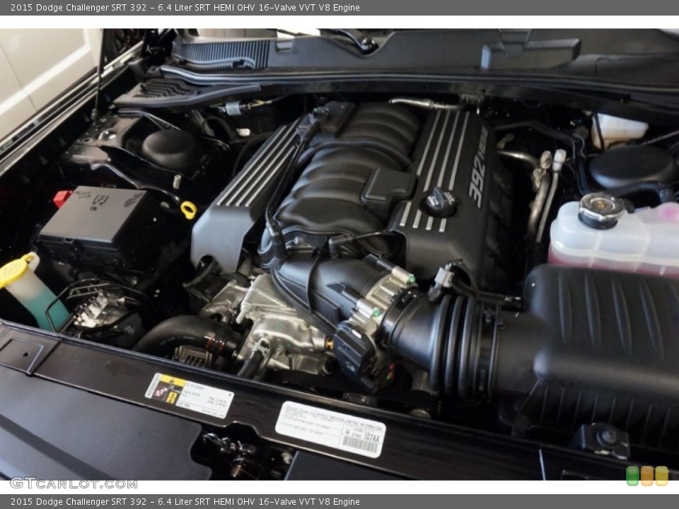 6.4 Liter SRT HEMI OHV 16-Valve VVT V8 Engine for the 2015 Dodge Challenger #98695759