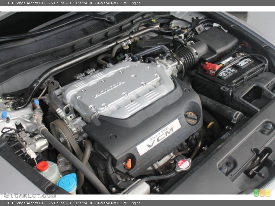 3.5 Liter SOHC 24-Valve i-VTEC V6 Engine for the 2011 Honda Accord #98732406