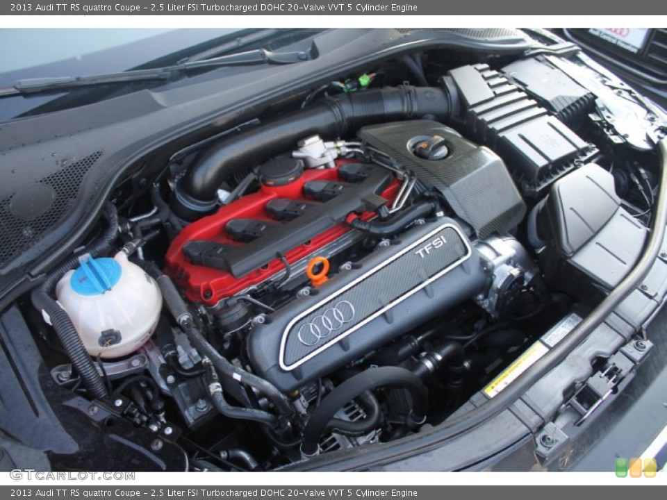 2.5 Liter FSI Turbocharged DOHC 20-Valve VVT 5 Cylinder Engine for the 2013 Audi TT #98738762