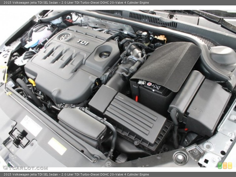 2.0 Liter TDI Turbo-Diesel DOHC 20-Valve 4 Cylinder Engine for the 2015 Volkswagen Jetta #98761805