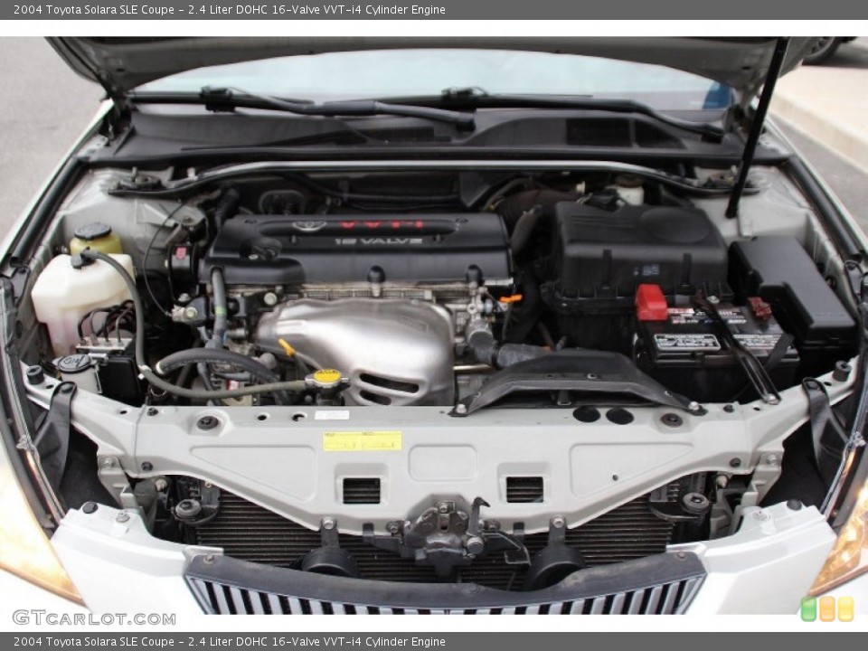 2.4 Liter DOHC 16-Valve VVT-i4 Cylinder Engine for the 2004 Toyota Solara #98772238