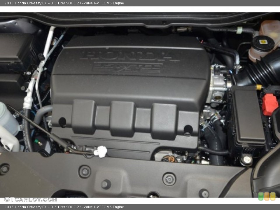 3.5 Liter SOHC 24-Valve i-VTEC V6 2015 Honda Odyssey Engine