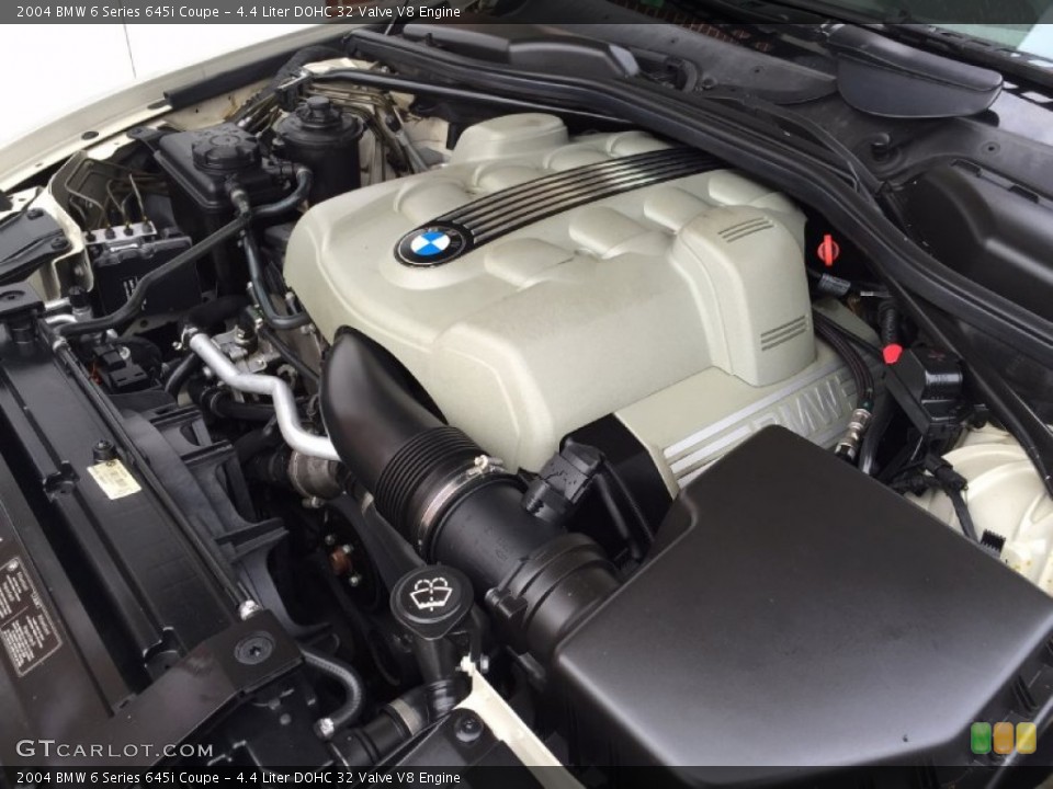 4.4 Liter DOHC 32 Valve V8 Engine for the 2004 BMW 6 Series #98786149