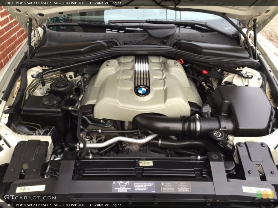 4.4 Liter DOHC 32 Valve V8 Engine for the 2004 BMW 6 Series #98786167